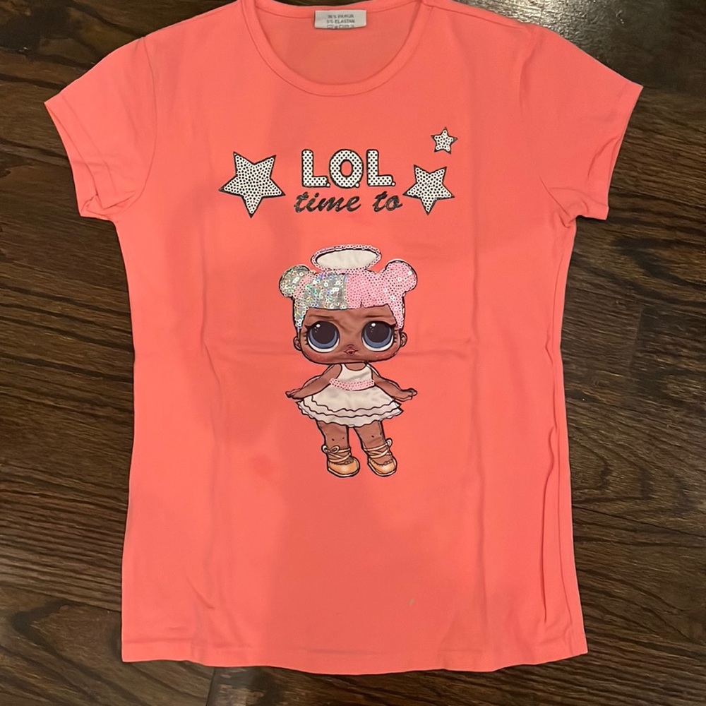 Pink LOL Doll Tee